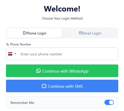 OTP Login